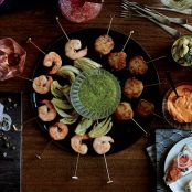 Sea Scallop Lollipops
