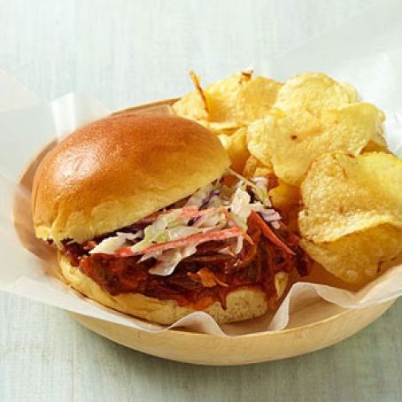 Carolina Pulled-Pork Sandwiches