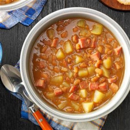 Ham and Bean Stew Recipe