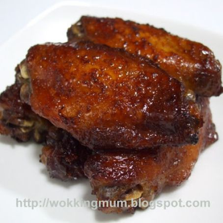 CHICKEN - Baked Soy Sauce Wings