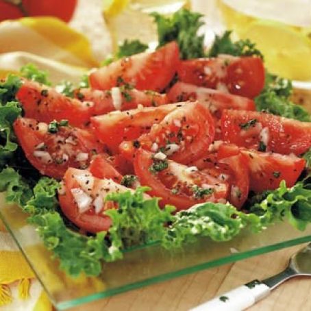 Marinated Tomato Salad with Herbs ( The Pioneer Woman)