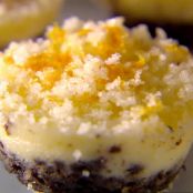 Individual Orange and Chocolate Cheesecakes