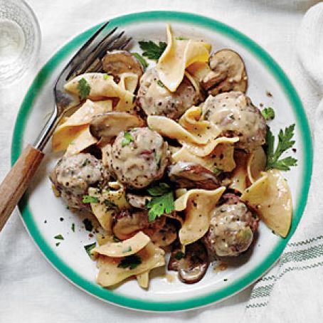 Meatball Stroganoff