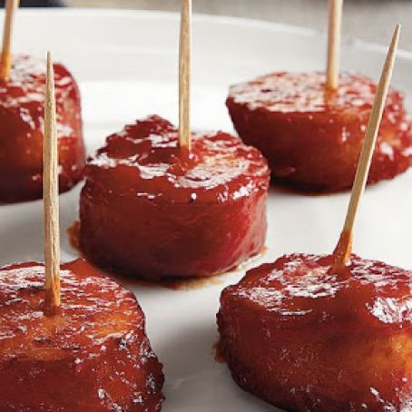 Slow-Cooker Bourbon Cocktail Sausages