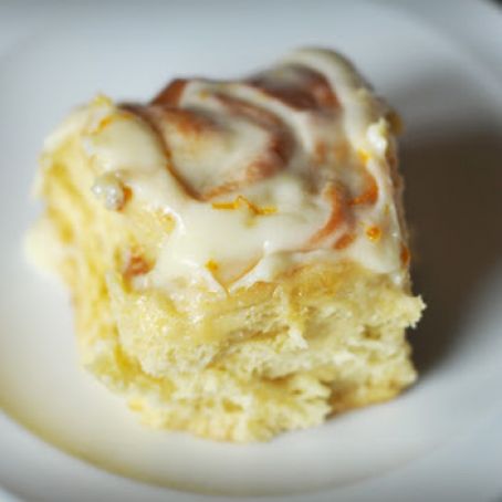 Lemon Rolls with Lemon Glaze