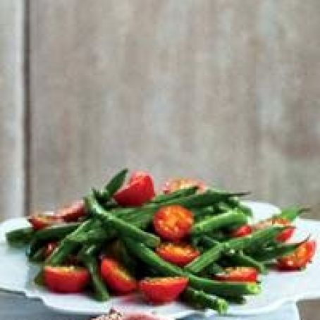 Green Bean -Tomato Salad with Herbs