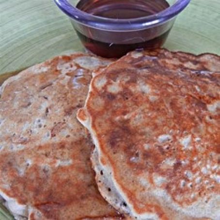 Bacon Vourbon Apple Pancakes