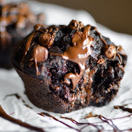 muffin - double fudge banana