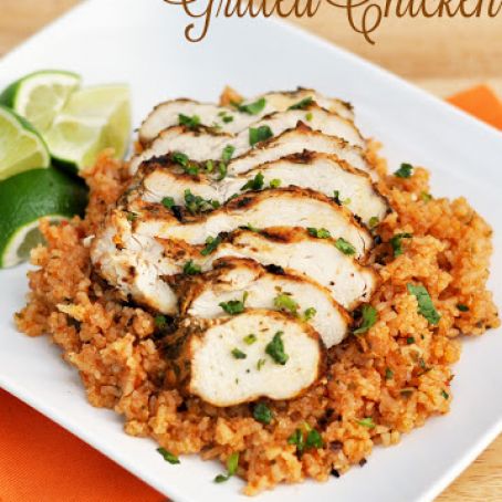 Cilantro Lime Grilled Chicken