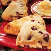 Cranberry Cornbread Scones