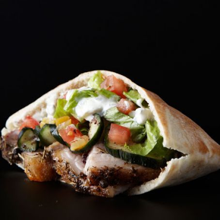 Pork Belly Gyro Sandwich Recipe | SAVEUR