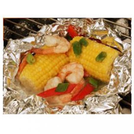 Shrimp and Corn Packets
