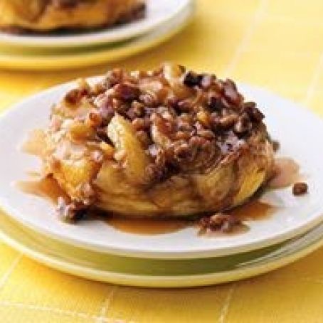 Upside-Down Caramel-Apple Biscuits