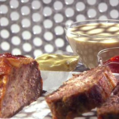 Meatloaf with Mustard and Sour Cream Gravy