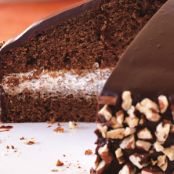 Chocolate-Honey Dome Cake with Chocolate-Honey Glaze