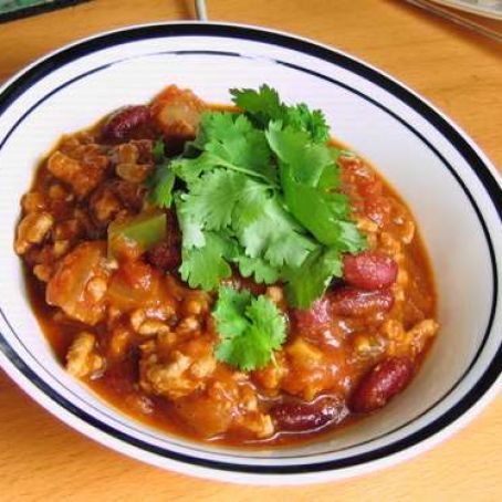 Pumpkin Turkey Chili