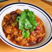 Pumpkin Turkey Chili