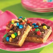 Peanut Butter Fudgy Bars