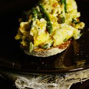 Roasted Asparagus with Scrambled Eggs