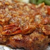 Sweet Pecan Pork Chops