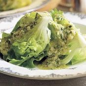 Boston Lettuce Wedges with Mimosa Vinaigrette