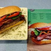 Sliced Steak Club Sub with Horseradish & Herb Sauce