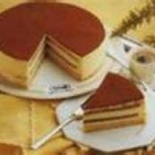 Tiramisu with Brandy Custard