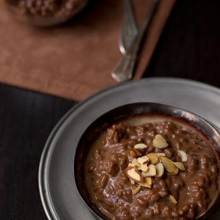 Chocolate Risotto Pudding