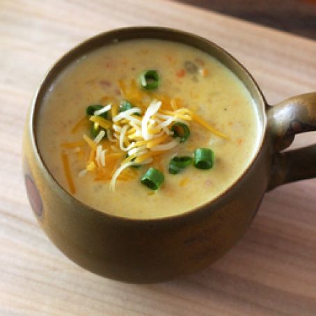 Creamy Potato Soup With Ham