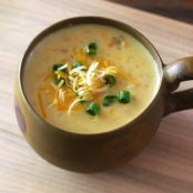 Creamy Potato Soup With Ham