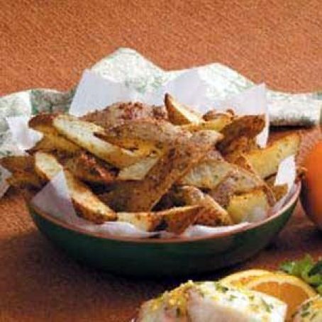 Parmesan Potato Wedges