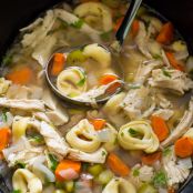 Chicken Tortellini Soup