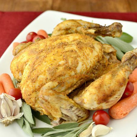 Crock Pot Roast Chicken