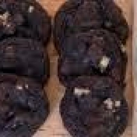 Dark Chocolate Walnut Cookies