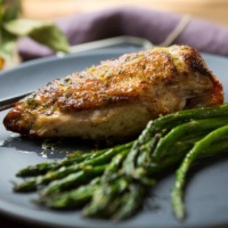 Roasted Chicken with Orange Glaze