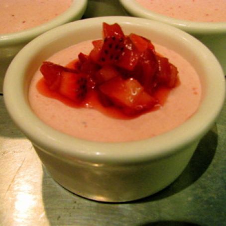 Strawberry-Rhubarb Bavarian Recipe