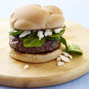 WW - Greek-Style Cheeseburgers - 8 PointsPlus