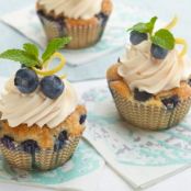 Lemon and Blueberry Cupcakes