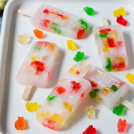 Vodka Gummy Bears Pops