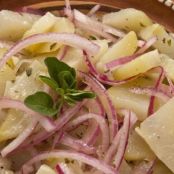 Chayote Squash and Pickled Onion Salad