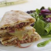 Turkey & Balsamic Onion Quesadillas