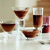 Double-Deck Chocolate Custards