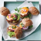 Bean and Veggie Sliders