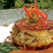 Florida Blue Crab Cakes with Tangy Butter Sauce
