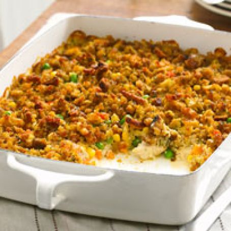 Chicken & Stuffing Casserole