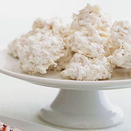 Coconut Snowball Crisps