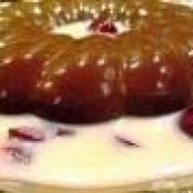 Chocolate Panna Cotta With Cherries