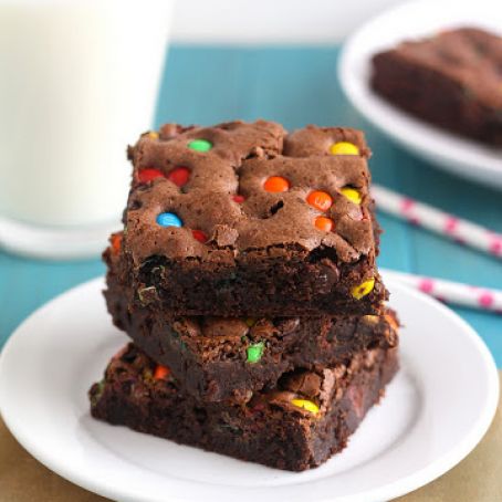Almond Flour M&M Brownies