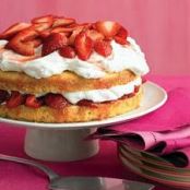 Strawberry Cream Cake