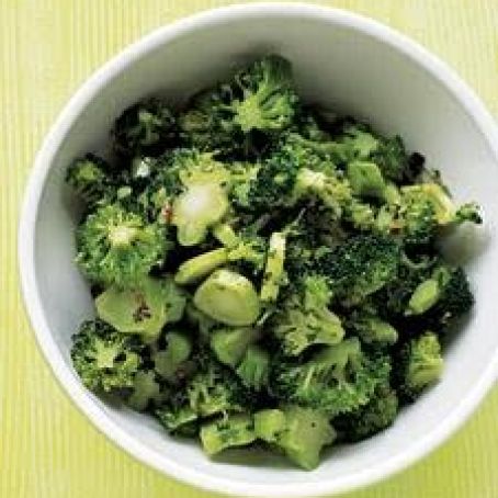 Spicy Chopped Broccoli